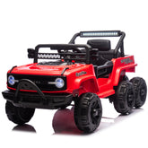 12V Kids Ride On 6-Wheel electric Scooter W/Parents Control